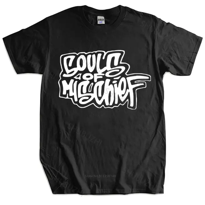T-shirt noir de marque pour hommes