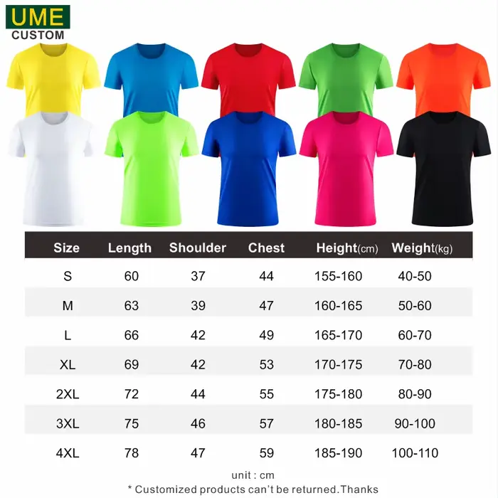 T-shirt à séchage rapide Logo personnalisé haut de sport respirant broderie