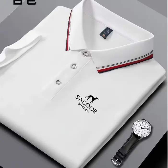 Polo d'été à manches courtes pour hommes