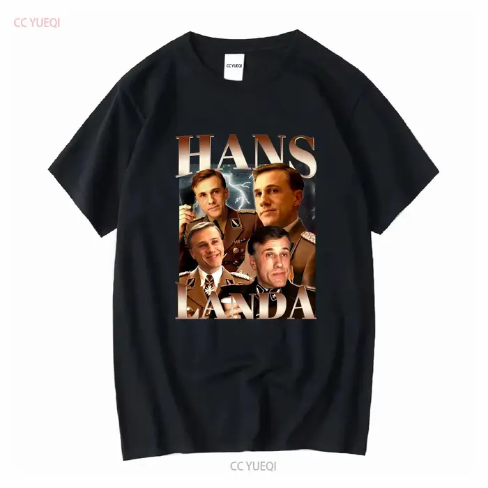 HANS LANDA T-shirt rétro Christoph Waltz Vintage Fan Cl