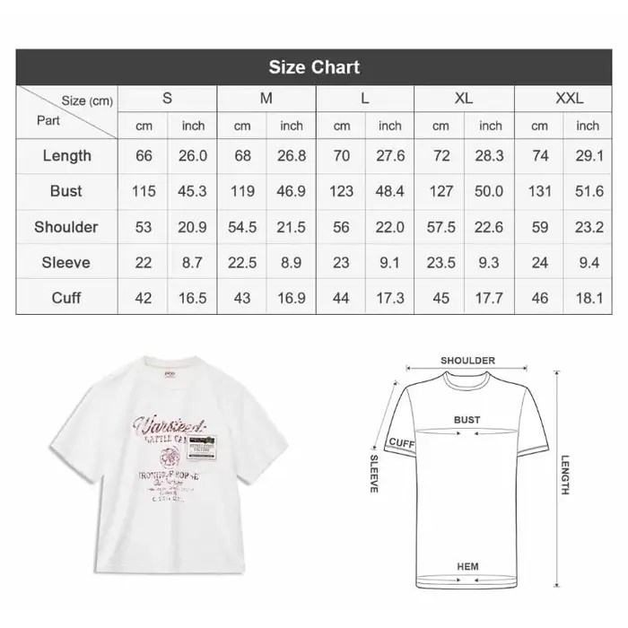 T-shirt homme Maden à imprimé lettres