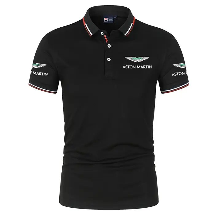 Polo pour homme Aston Martin Racing, T-shirt d'été à manches courtes, Nouveau modèle 2026, Haut tend
