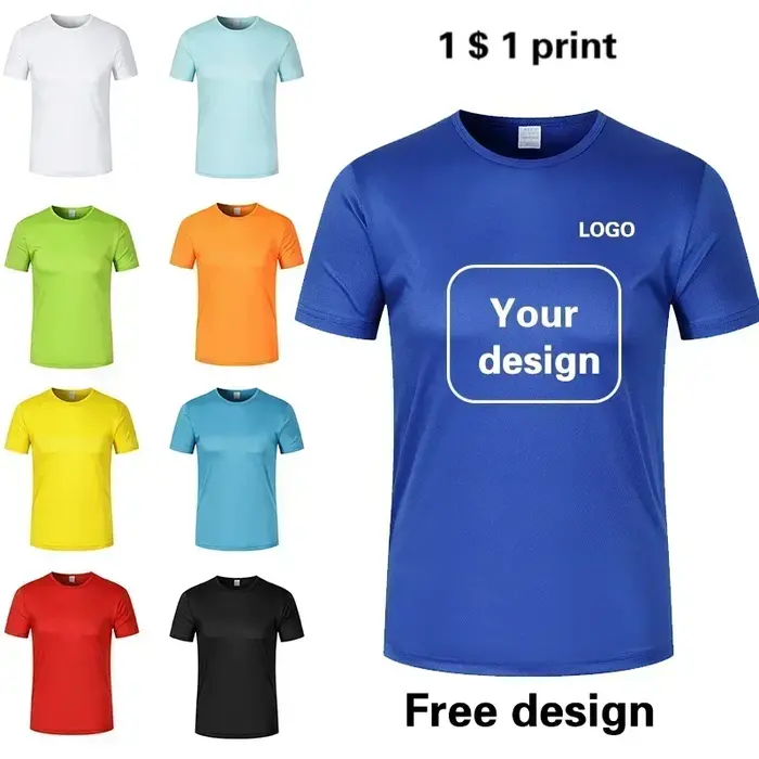 T-shirt à manches courtes pour hommes et femmes