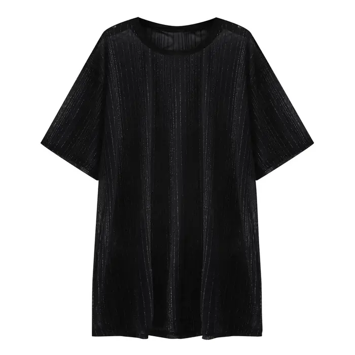 T-shirt en maille à manches courtes pour hommes