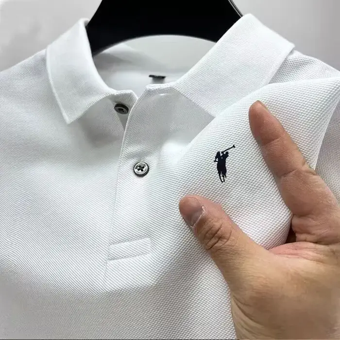 Polo de golf pour homme, col polo, manches courtes, nouveau t-shirt décontracté d'été pour homme
