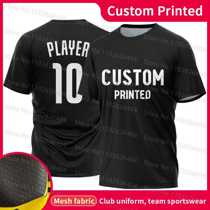 T-Shirt de sport de plein air d'équipe personnalisé pour hommes