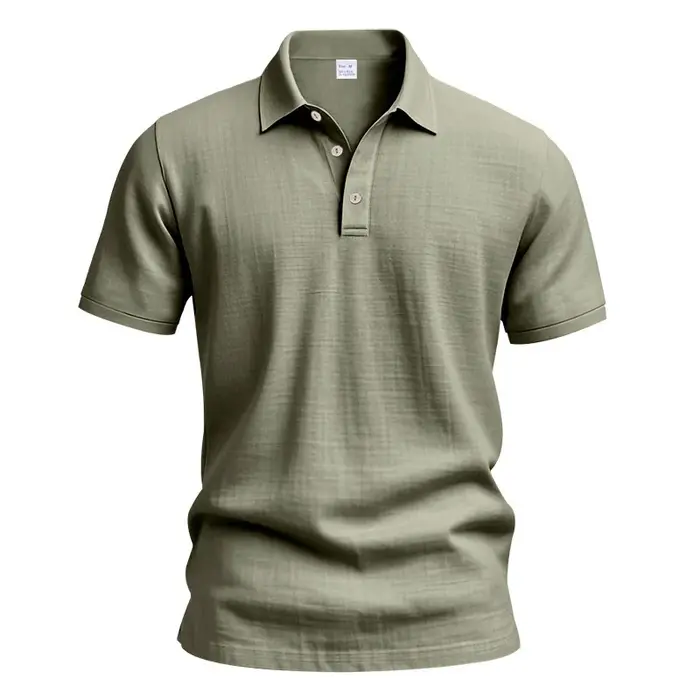 Polo uni pour homme à manches courtes, col rabattable, léger et respirant, idéal pour les vacances, le quotidien, les tenues décontractées ou de cosplay – Collection 2026