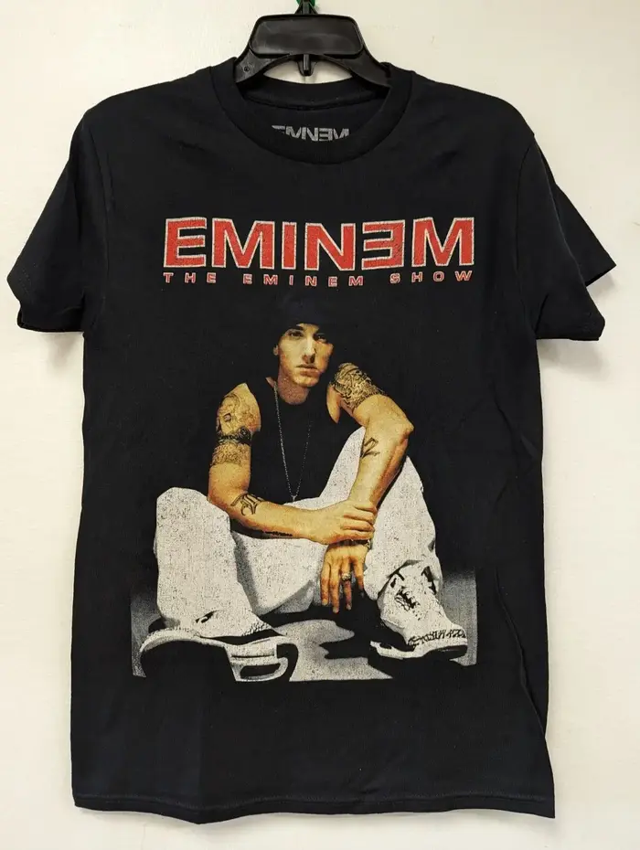 T-shirt Eminem Seated Show pour homme, nouveau