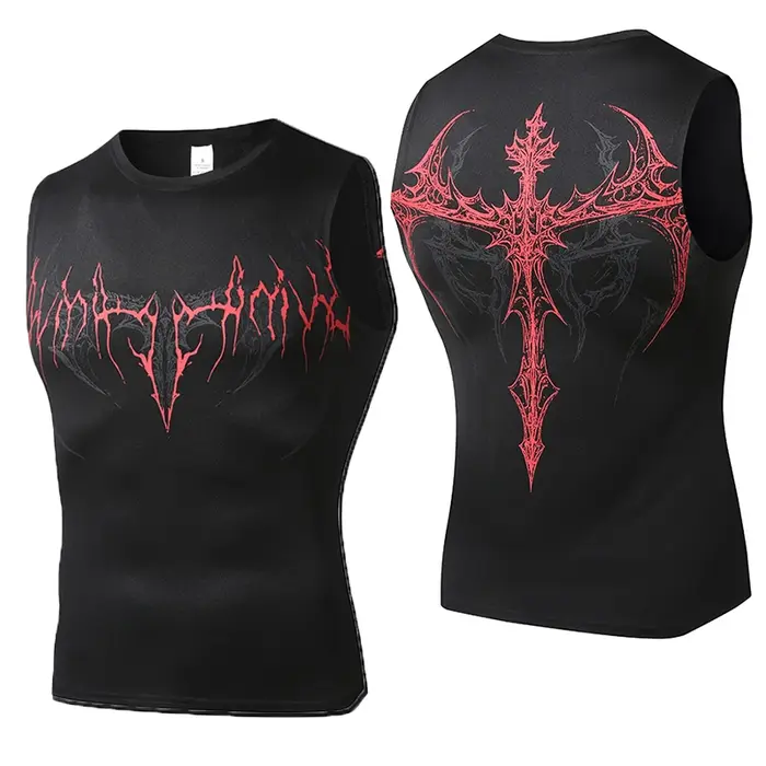 Débardeur Homme Sans Manches Séchage Rapide Fitness Musculation T-shirt Gilet de Basketball Tendance Été Gym