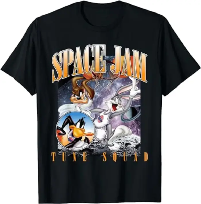 T-shirt vintage Space Jam Tune Squad