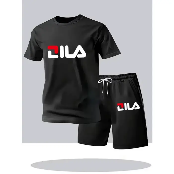 Ensemble T-shirt et short de sport décontracté pour homme