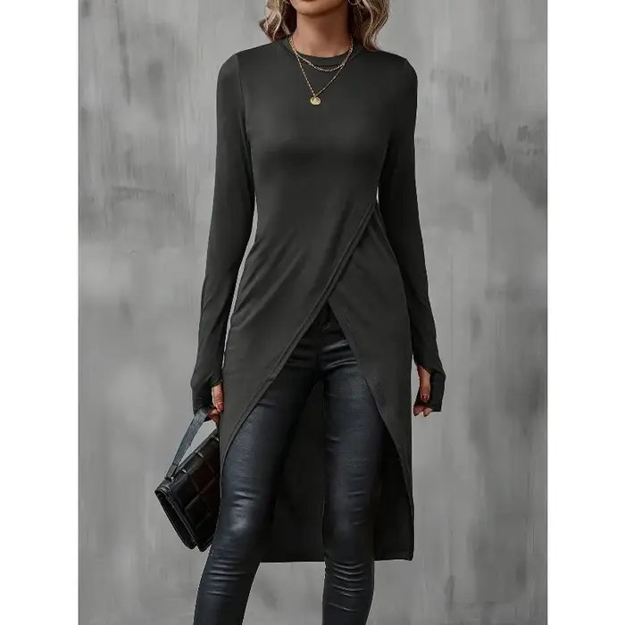 T-shirt basique pour femmes, Design littéraire et rétro étendu, haut de gamme