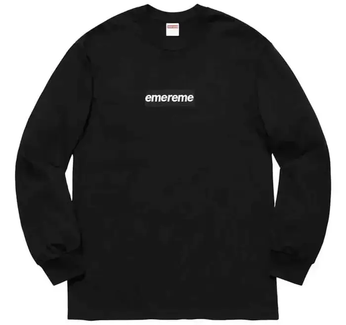 T-shirt à manches longues personnalisé tendance, taille US S-XL