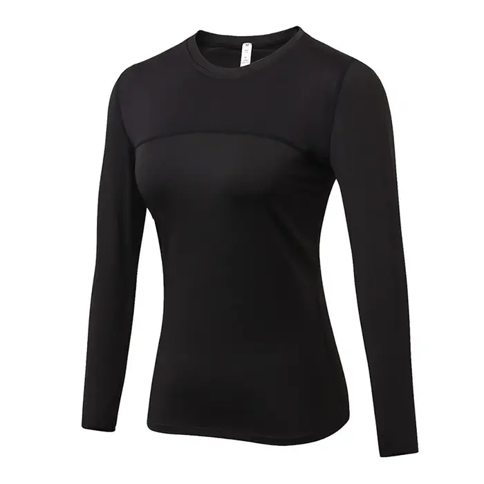 T-shirt de sport de Yoga à manches longues pour femmes, Cool et sec, athlétique, course à pied, randonnée, haut de Yoga, Fitness, chemises d'entraînement