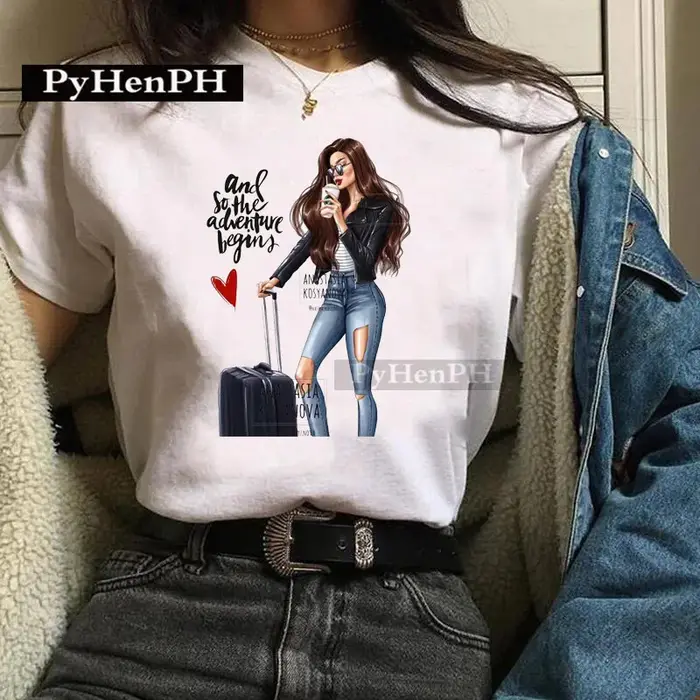 T-shirt à la mode pour filles