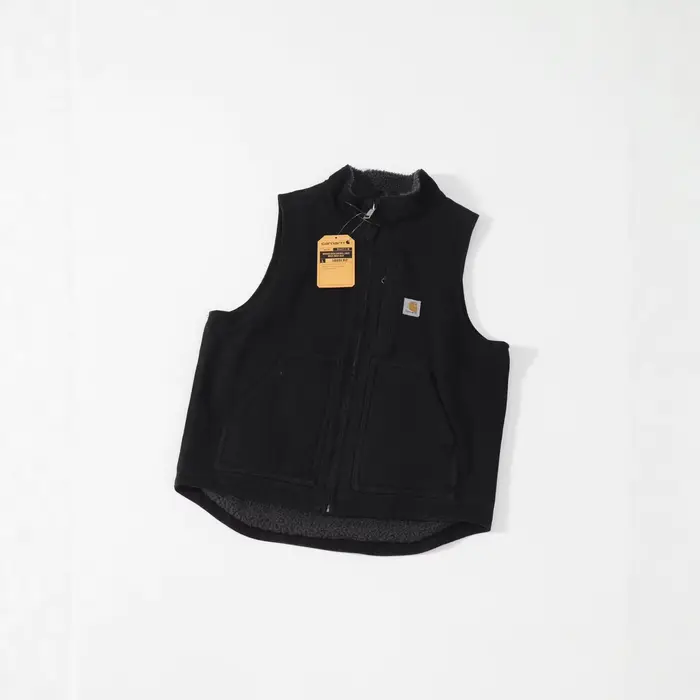 Gilet en velours d'agneau doublé polaire