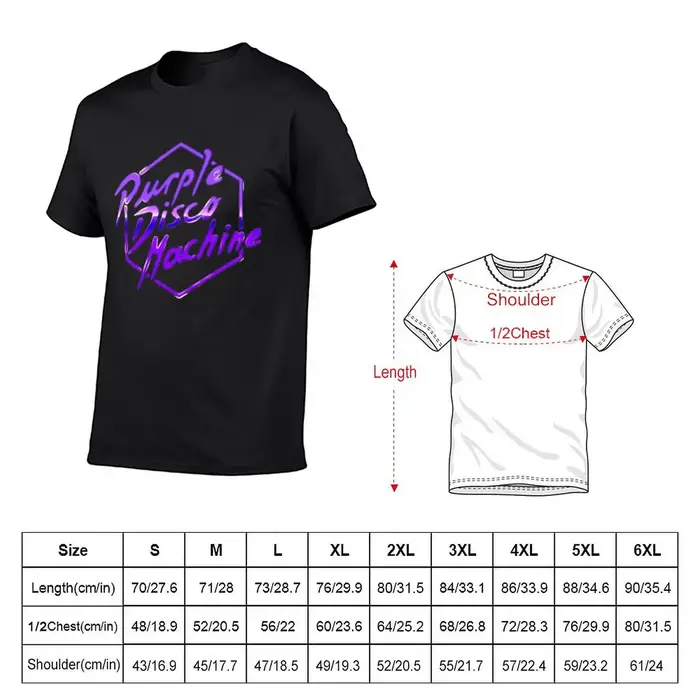 Violet Disco Machine dj allemagne T-Shirt personnalisé vêtements d'été hommes t-shirts drôles
