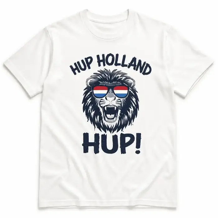 Hup Holland T-shirt avec drapeau des Pays-Bas