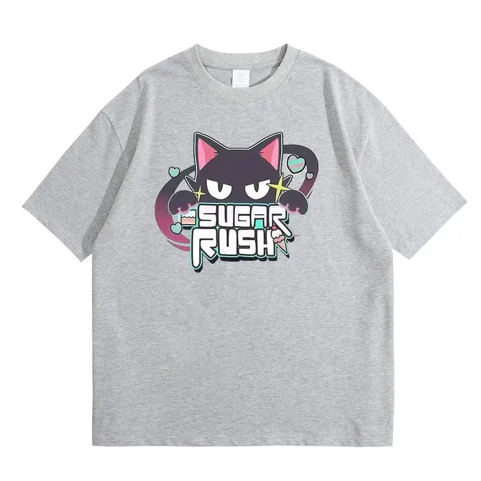T-shirt bleu de style Anime Archive