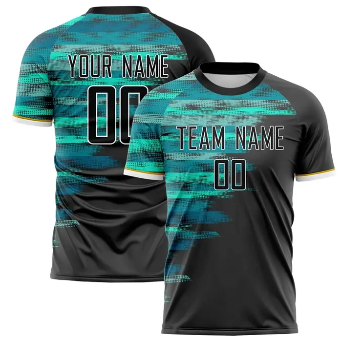 Nom de l'équipe personnalisé numéro nom T-shirt de Football