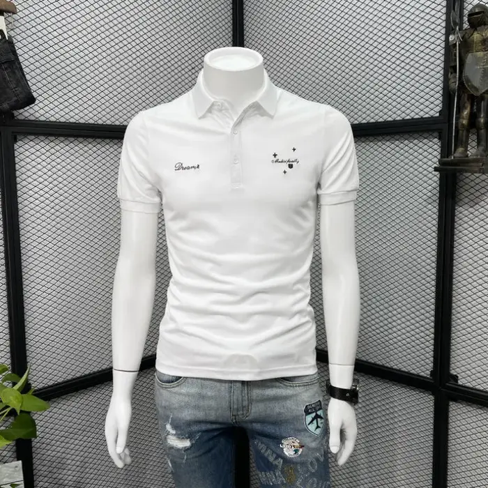 T-shirt Slim avec col pour homme