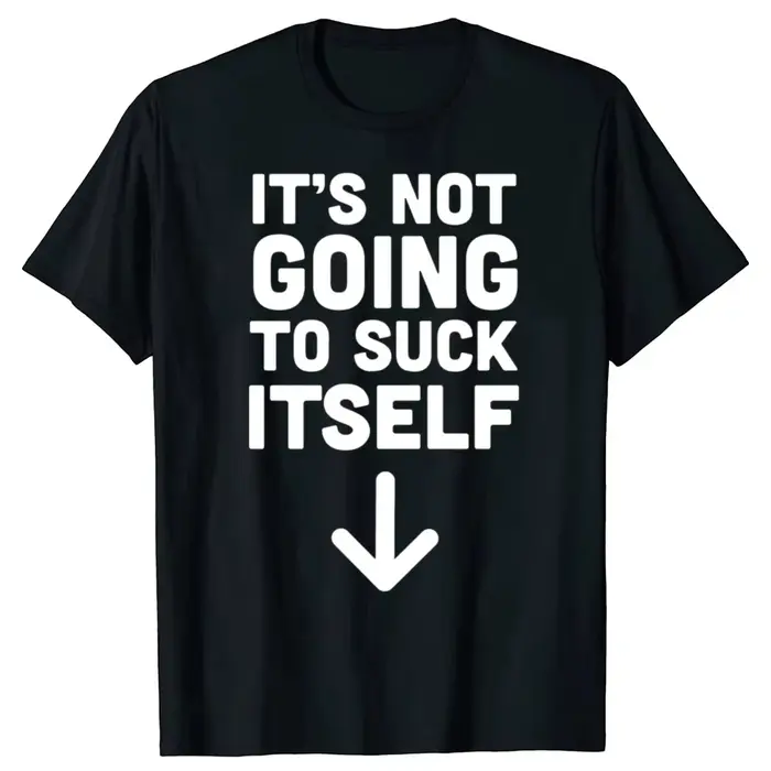 C'est intéressant que ça n'arrive pas à lui-même : T-shirt humoristique pour adultes