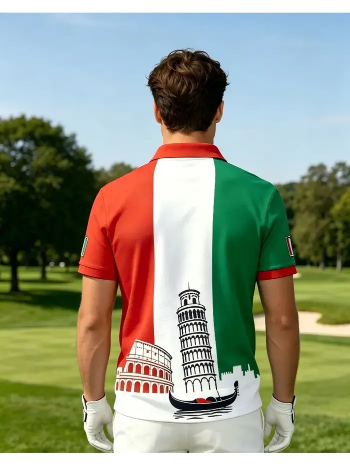 Polo de golf homme tendance urbaine et mature