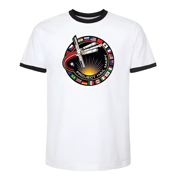 T-shirts du film Project Hail Mary pour hommes et femmes, t-shirts à col rond, hauts à manches court
