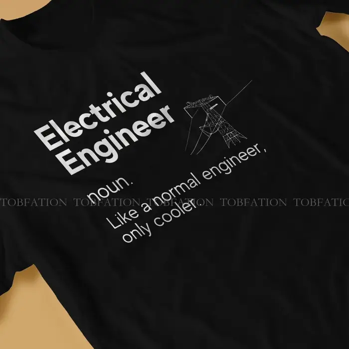 Définition Geek t-shirt Unique ingénieur électricien électrique confortable idée cadeau créative