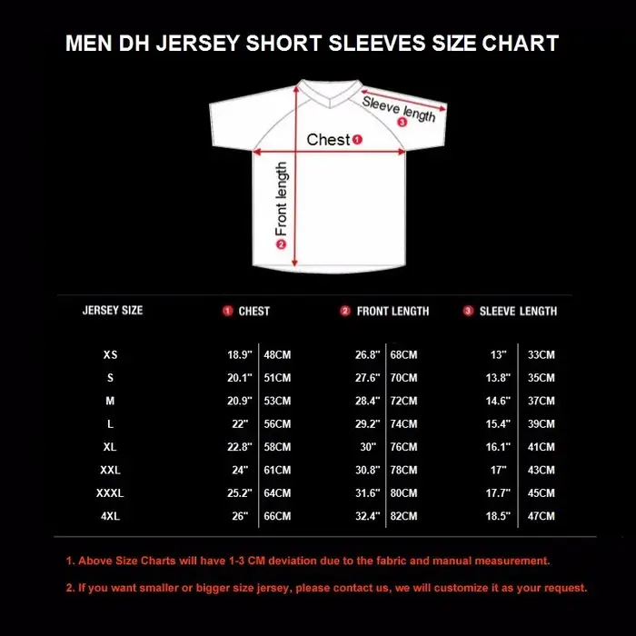 Maillot de vélo à manches courtes RL D343