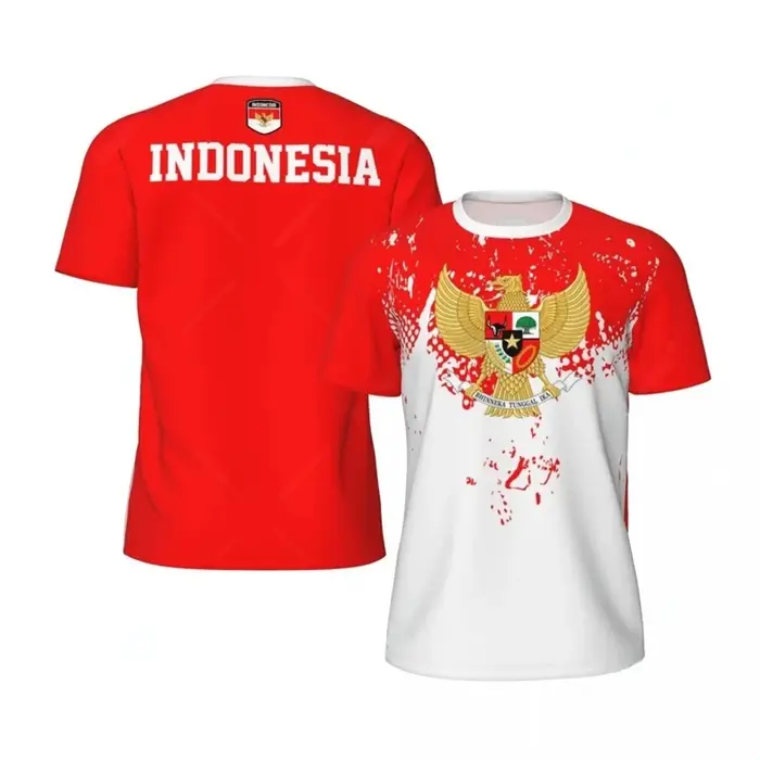 T-shirt de football imprimé en 3D pour hommes, T-shirt de sport décontracté, Tendance de l'été, Embl