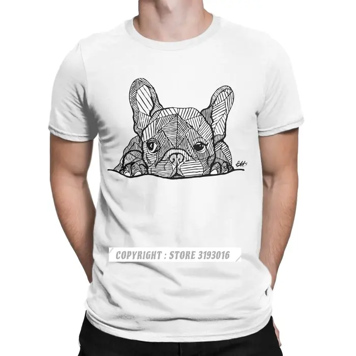 T-shirt vintage à col rond pour homme