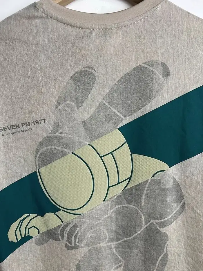 T-shirt en Lin Blanc pour Homme
