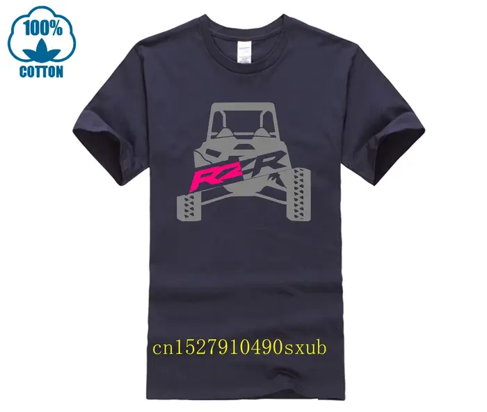 T-shirt imprimé décontracté et amusant pour hommes, personnalisé Polaris RZR