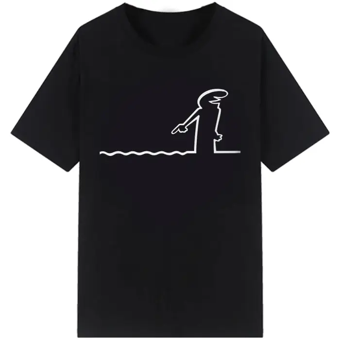 Bonne mode t-shirts La Linea la ligne Osvaldo Cavandoli TV hommes femmes Style Streetwear t-shirt col rond décontracté hauts Camisetas