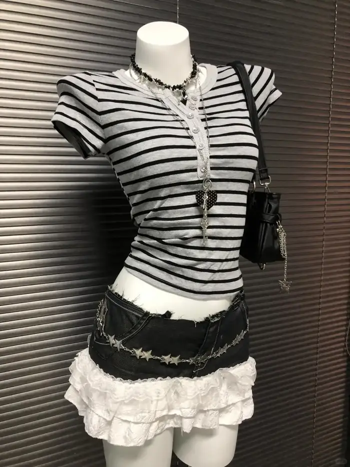T-shirt à manches courtes pour femme
