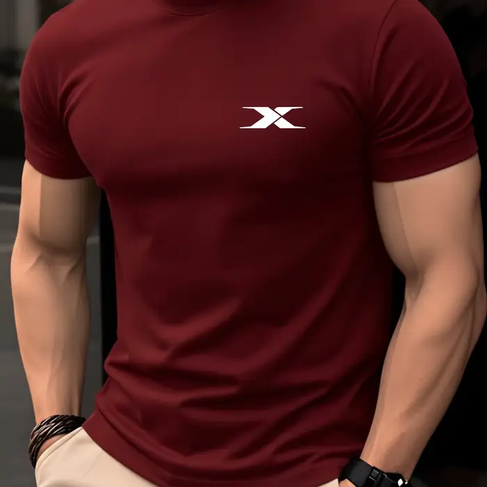 T-shirt blanc pour hommes