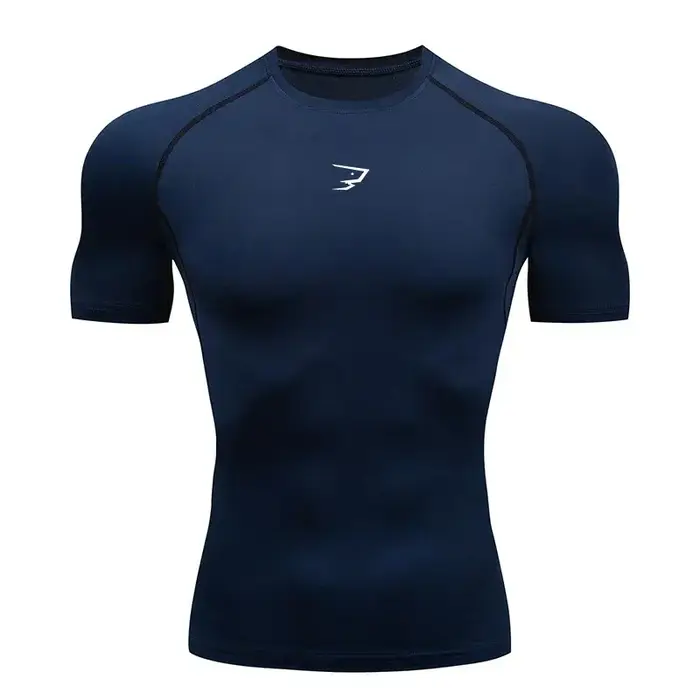 T-shirt de compression à manches courtes pour homme
