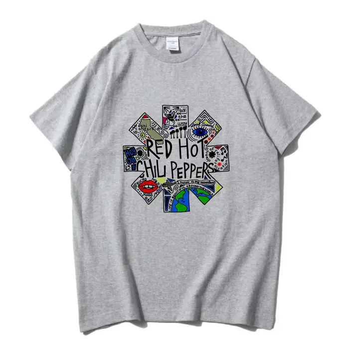 Rouge feu chaud calmar Chili poivrons T-shirts été hommes femmes coton t-shirt Streetwear Hip Hop impression graphique