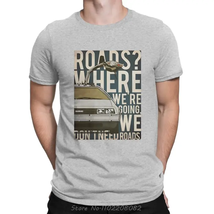 T-shirt à Manches Courtes et Col Rond pour Homme