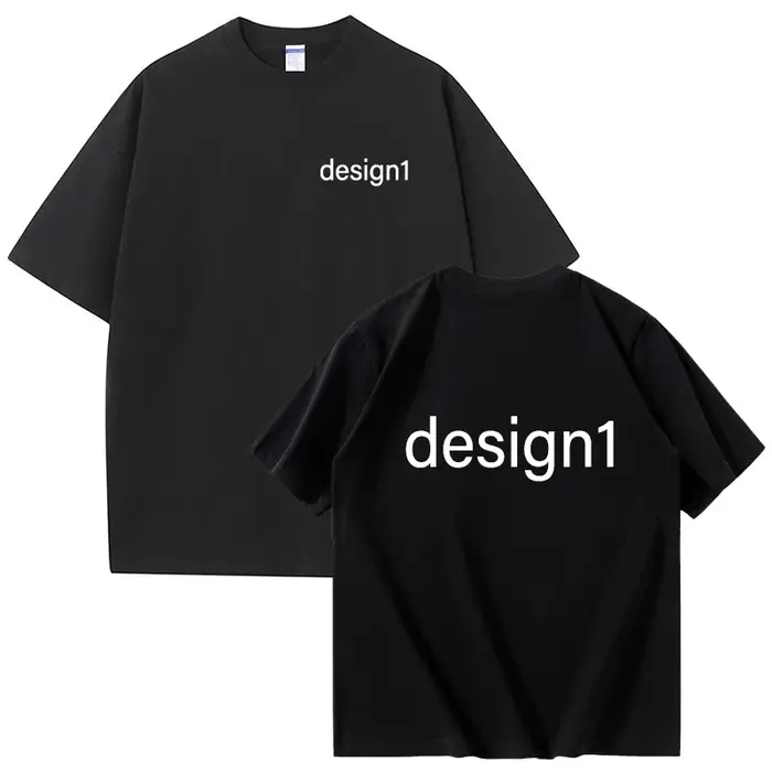 T-shirts en coton imprimés personnalisables, mode masculine, personnalisation DIY, t-shirt à manches