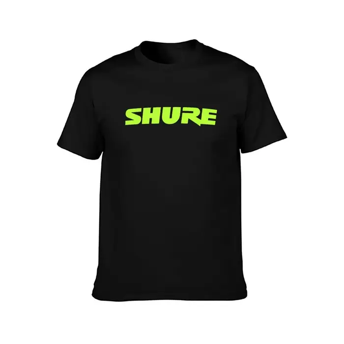 Shure-T-shirt graphique vintage pour hommes