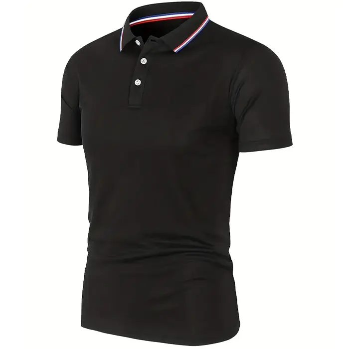 Polo décontracté respirant et confortable pour homme
