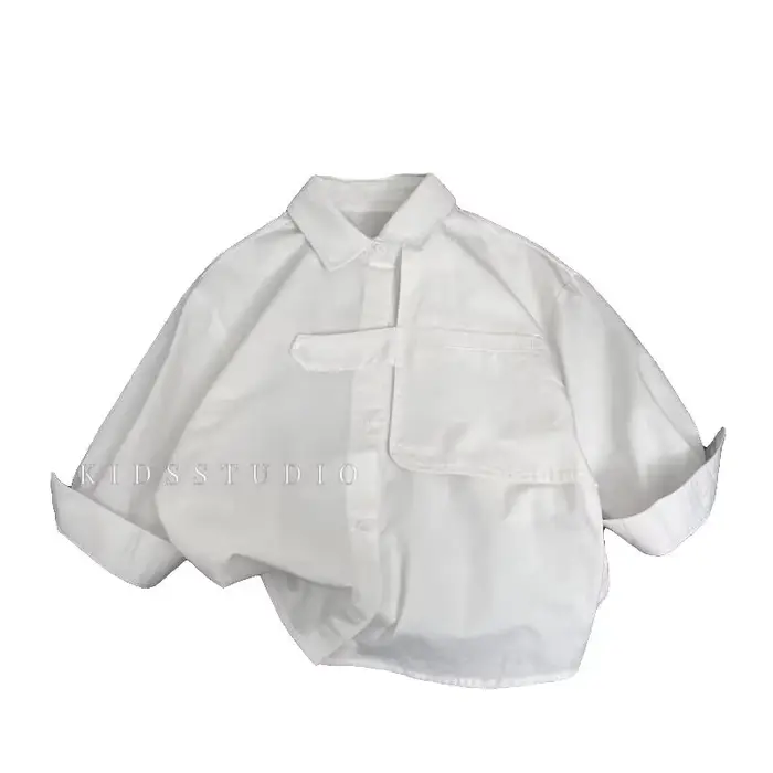 Chemise à manches longues pour garçons