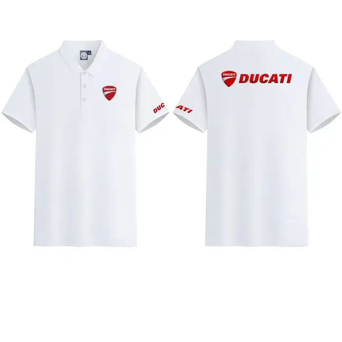 Chemise POLO à col pour moto Ducati Racing