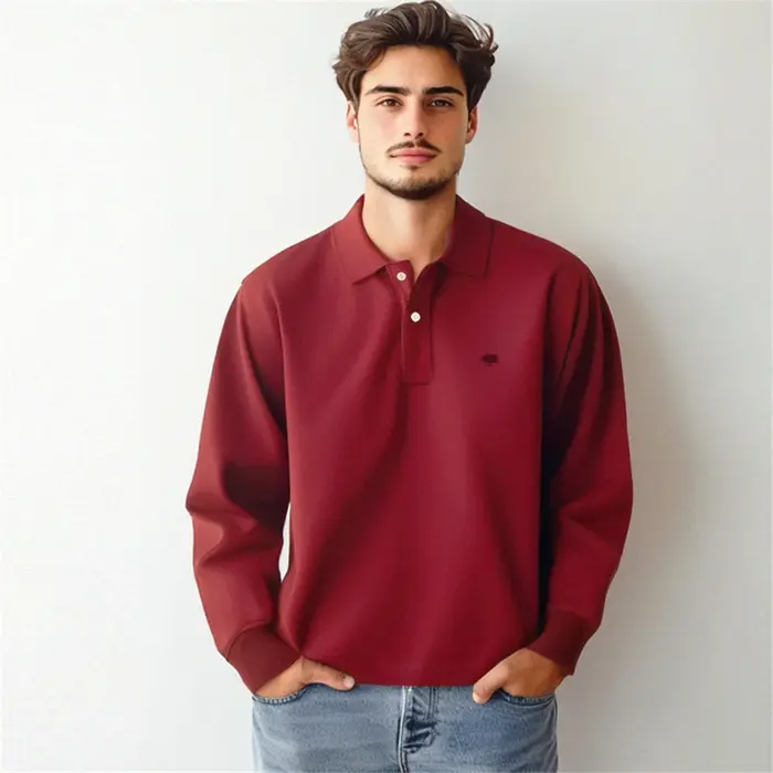 Polo à Manches sulfpour Homme