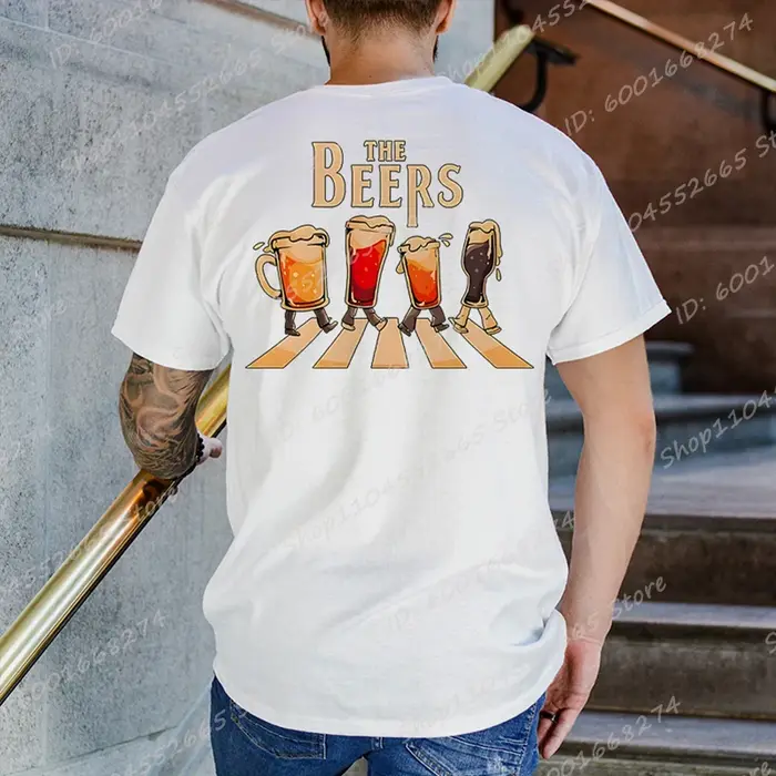 Les bières T-shirt imprimé graphique pour hommes j'ai besoin de bière t-shirts été à manches courtes