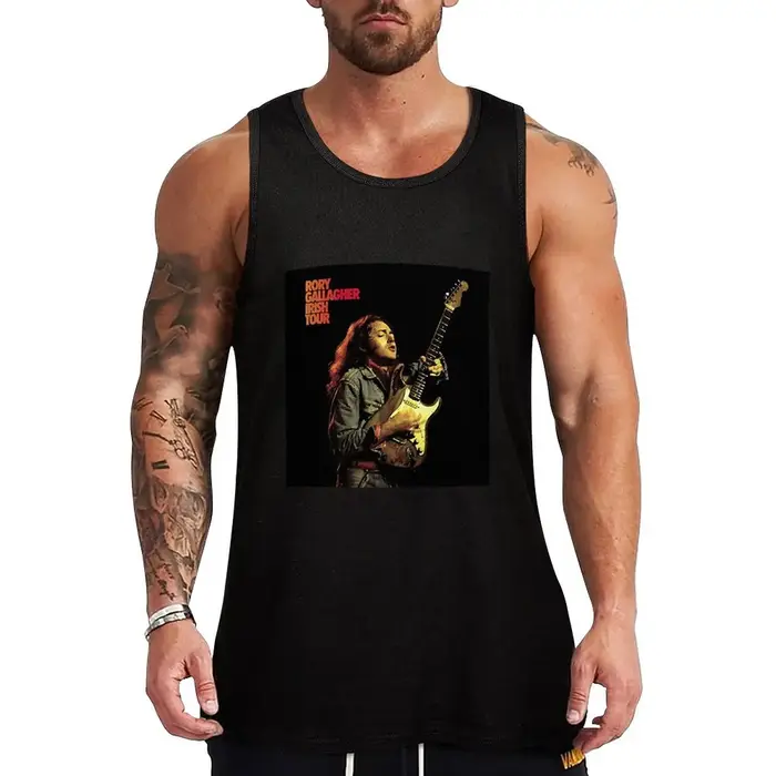 Rory Gallagher Irish Tour Tank Top Débardeur en coton