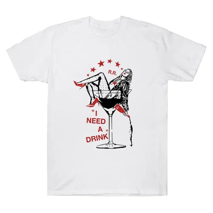 Renouve Rapp j'ai besoin d'une boisson t-shirt