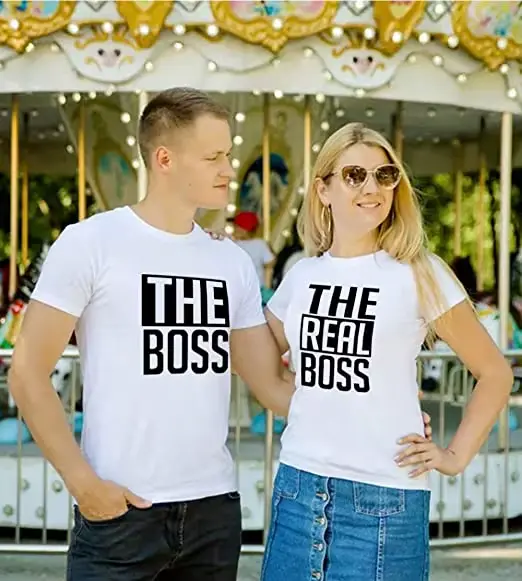 T-shirt à manches courtes The Boss & The Real